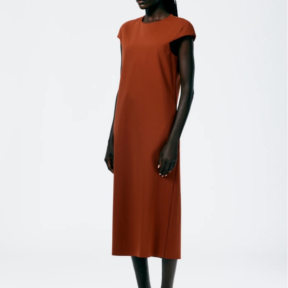 Tibi Compact Ultra Stretch Knit Lean Sleeveless Dress - Picture 3 of 6
